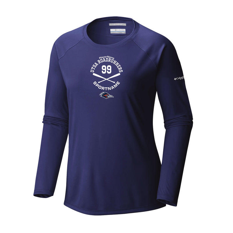 Women's Tidal Tee Long Sleeve Shirt - Collegiate Navy