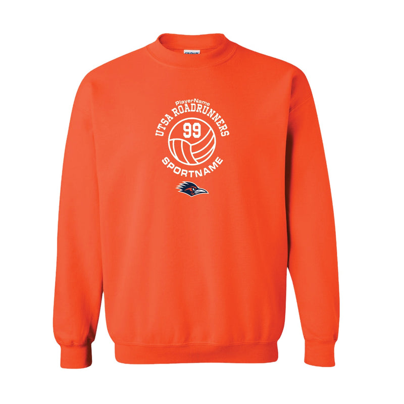 Fleece Crewneck - Orange