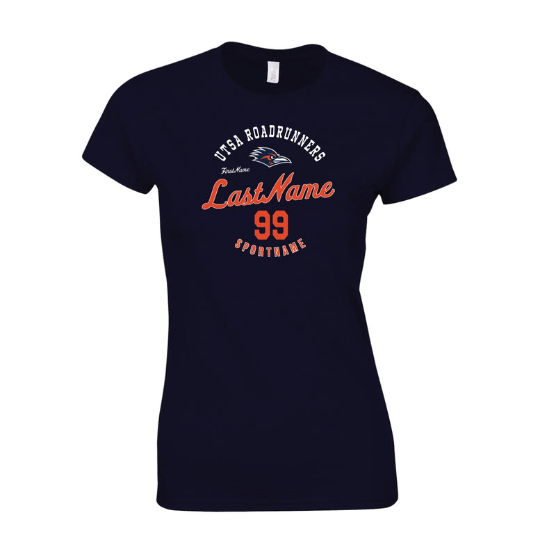 Women's Semi-Fitted Classic T-Shirt  - Navy