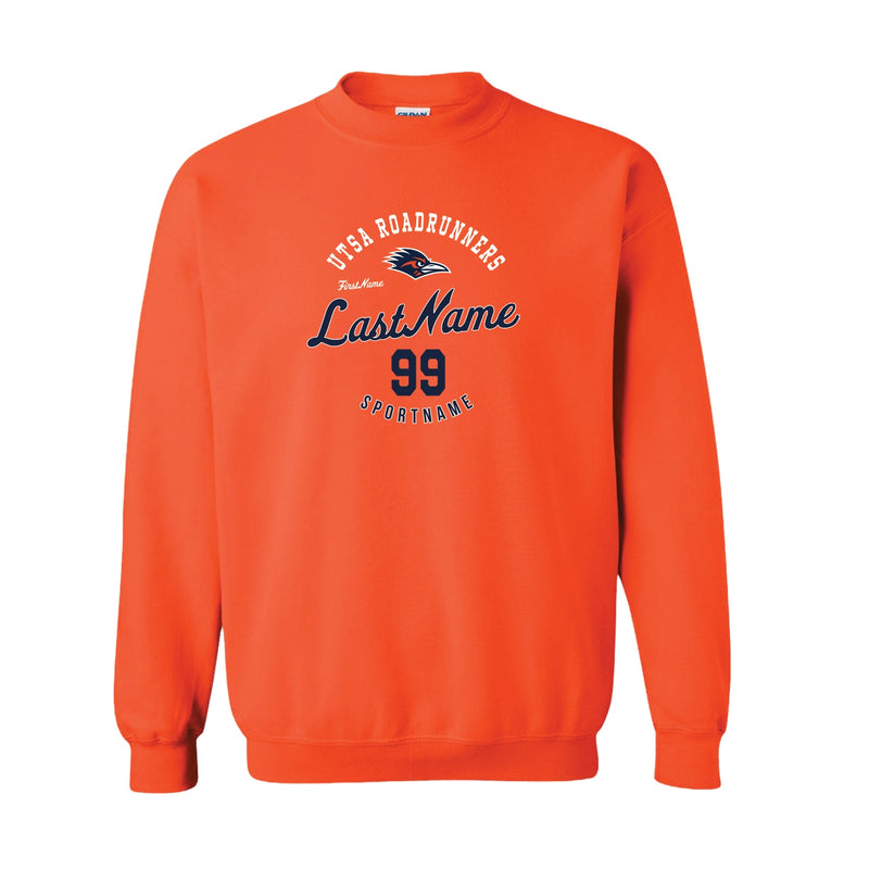 Fleece Crewneck - Orange