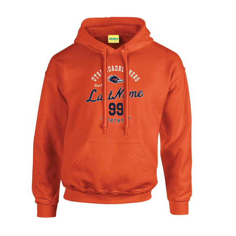 Fleece Hoodie - Orange