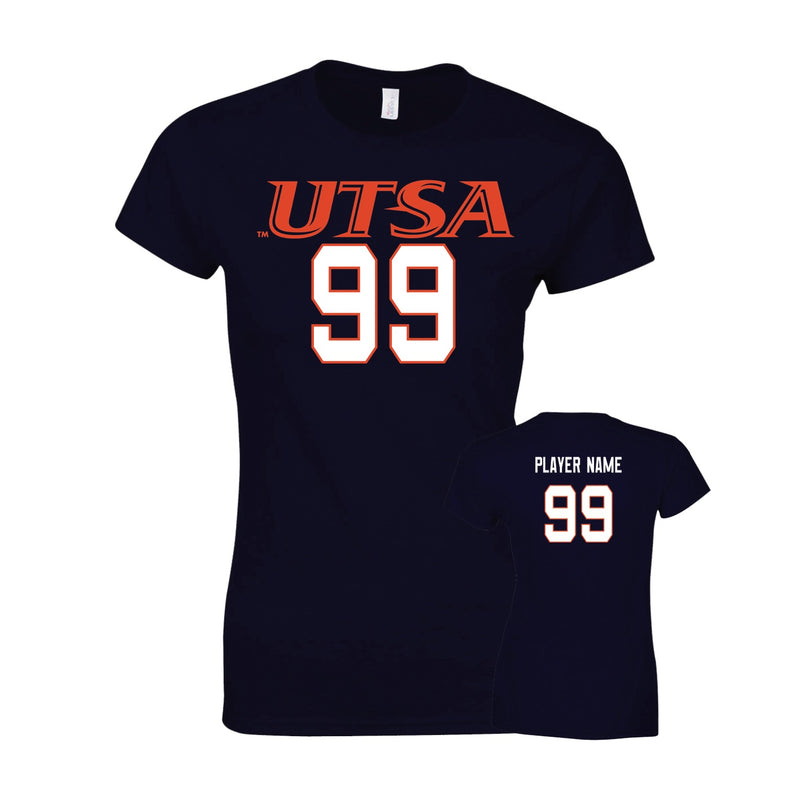 Women's Semi-Fitted Classic T-Shirt  - Navy