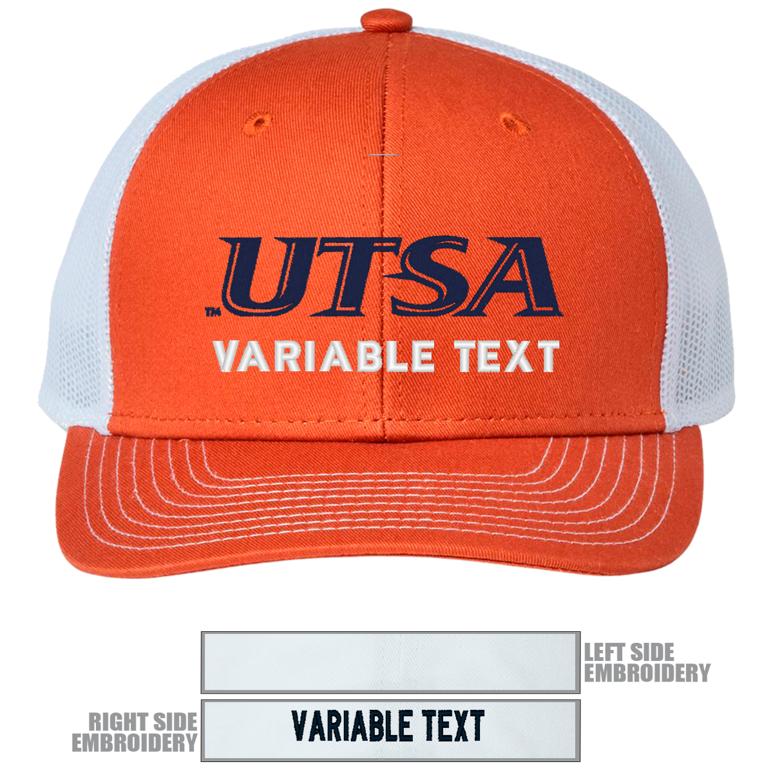 The Game Everyday Trucker Cap - Texas Orange/ White